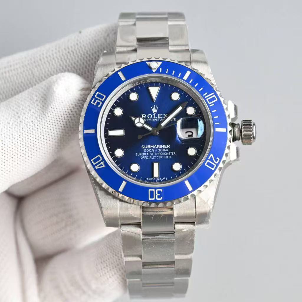 SUBMARINER DATE 40 CUSTOM SAPPHIRE GREEN DIAL