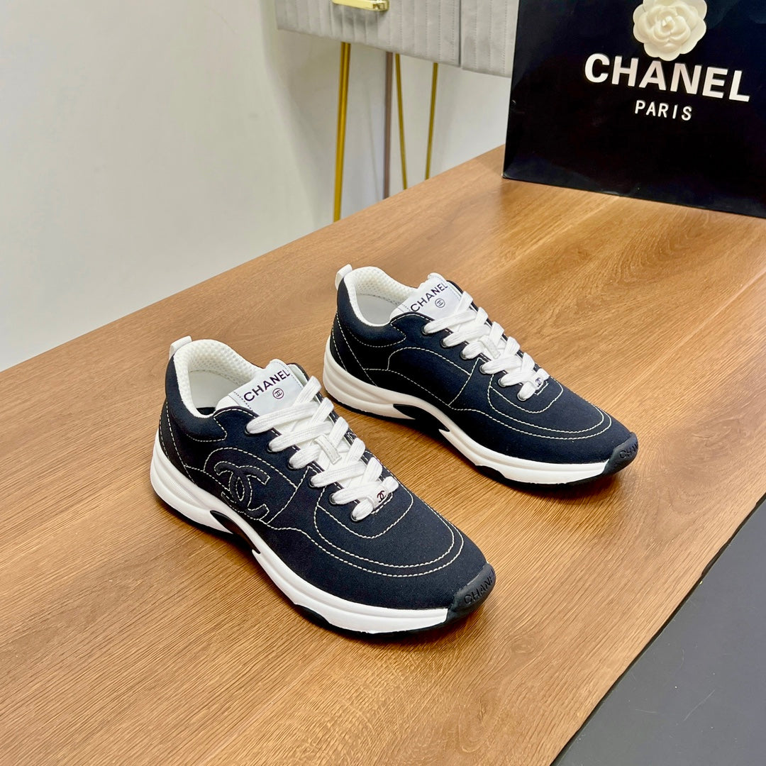 CC 2026 Casual Sneakers Black Gray Suede 668050 main image 0