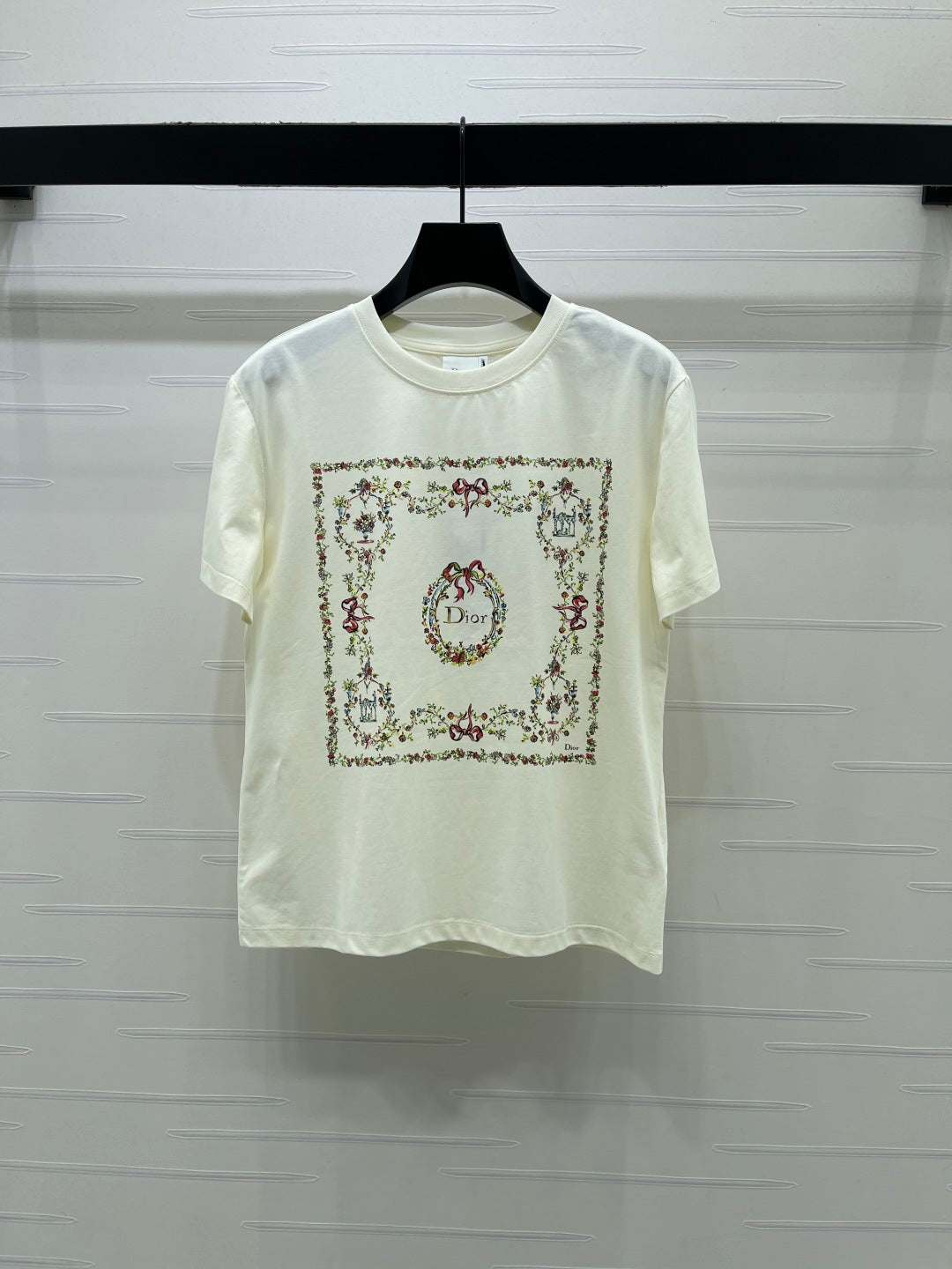 CD 26 Embroidered Short-Sleeve T-Shirt in Cotton