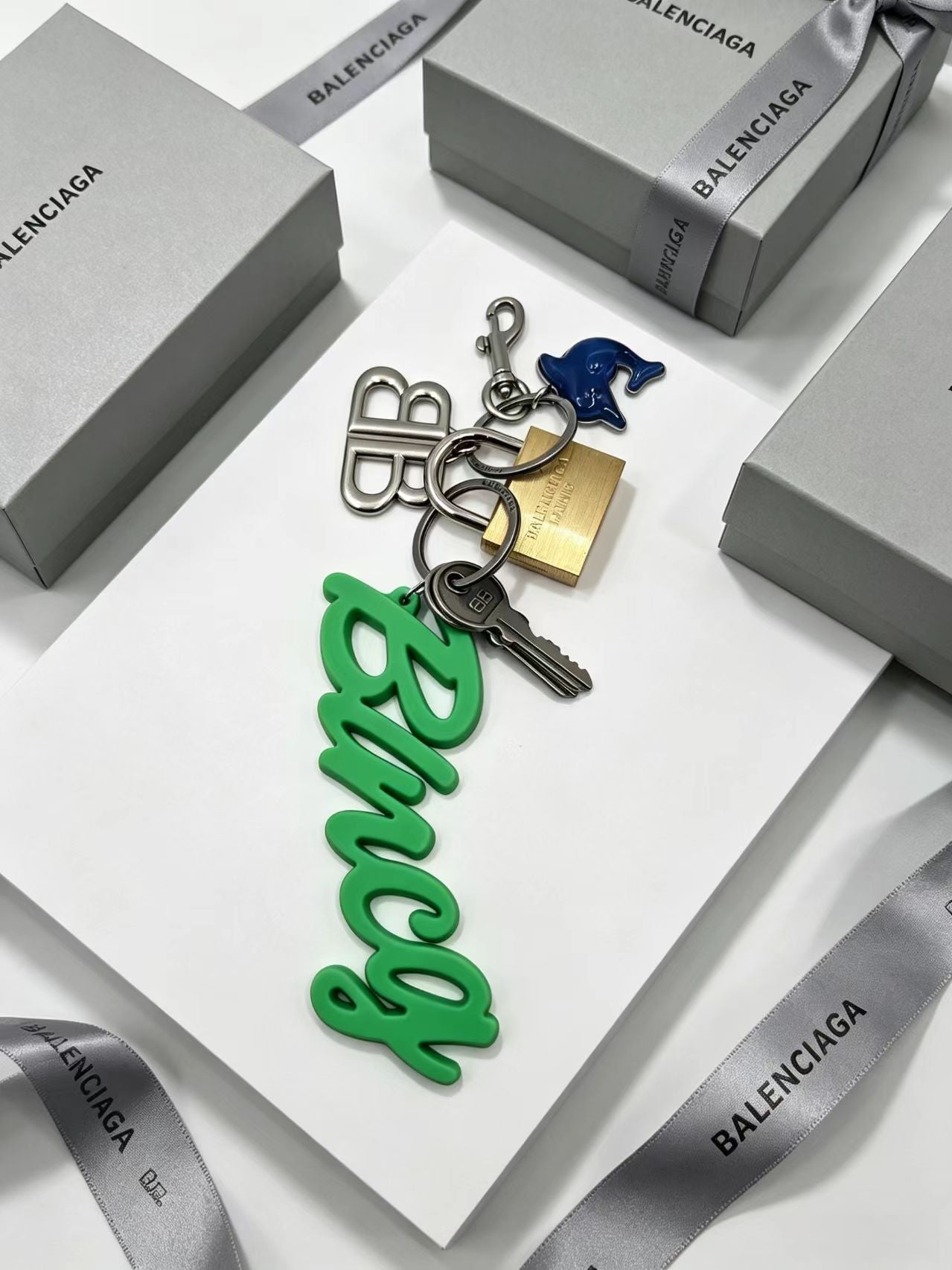 Balenciaga Keychain Charm