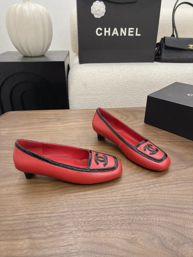 Chanel 2026 Square Toe Pump 4cm Lambskin 191779