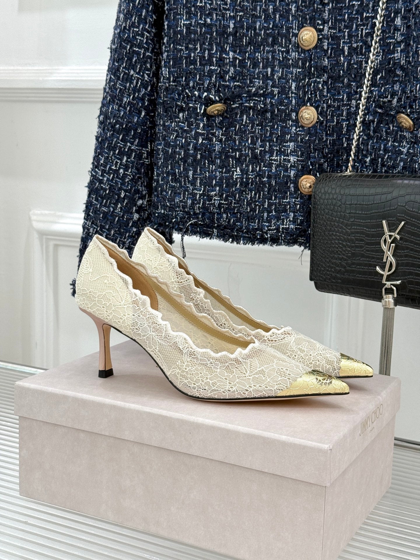 JC 26s Faiz Pumps 6.5cm Lace 174560