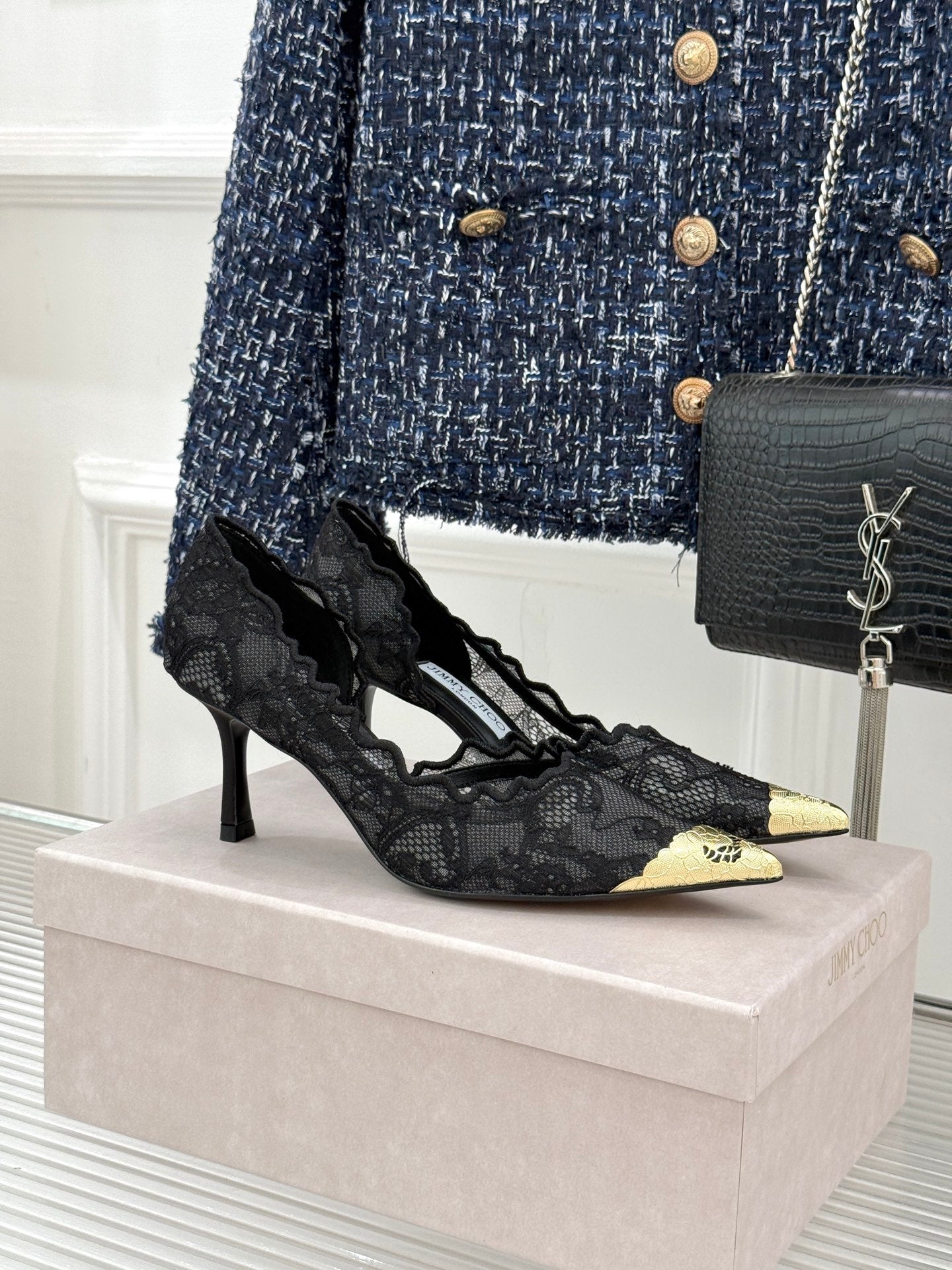 JC 26s Faiz Pumps 6.5cm Lace 174566
