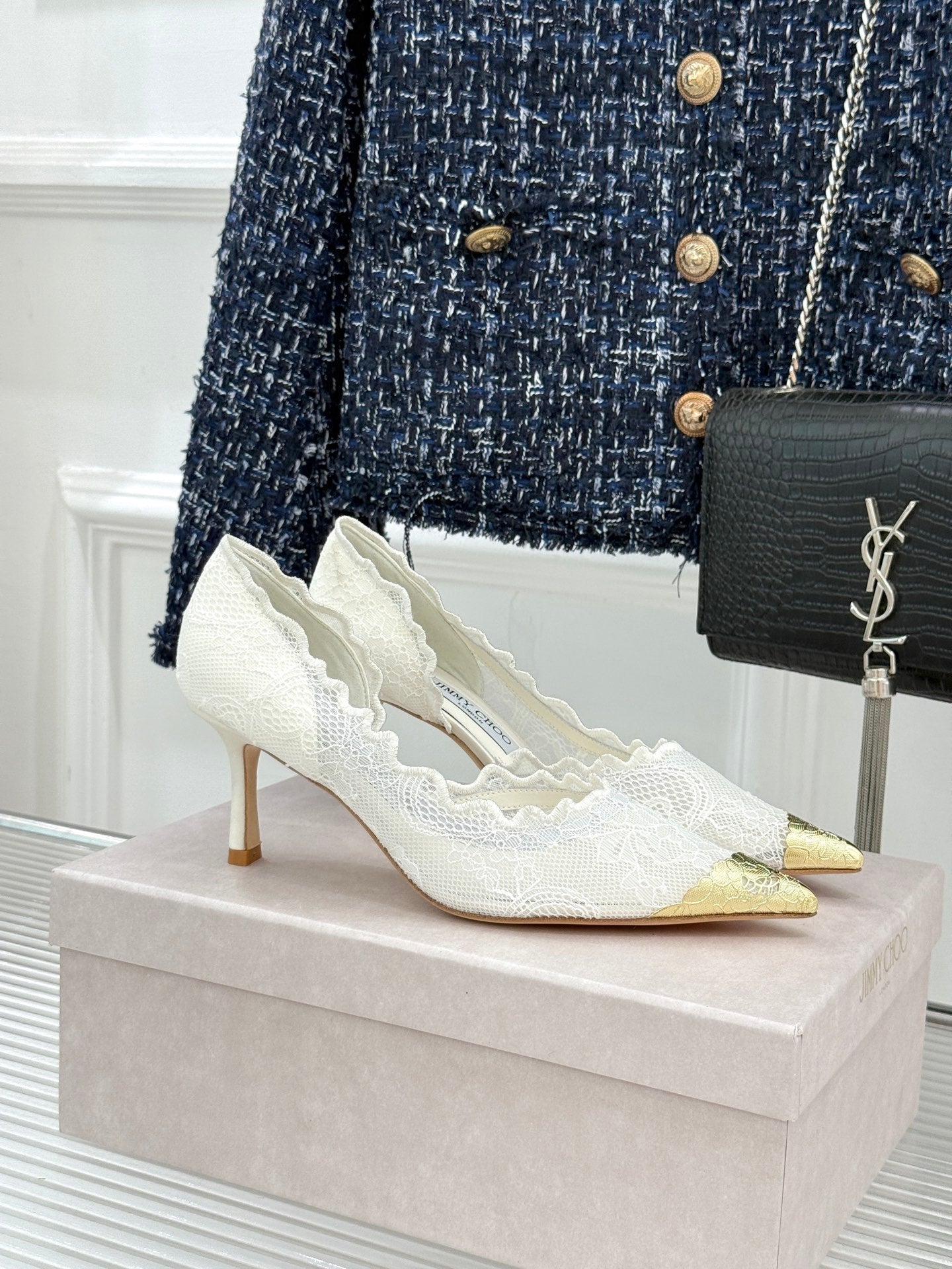 JC 26s Faiz Pumps 6.5cm Lace 174566