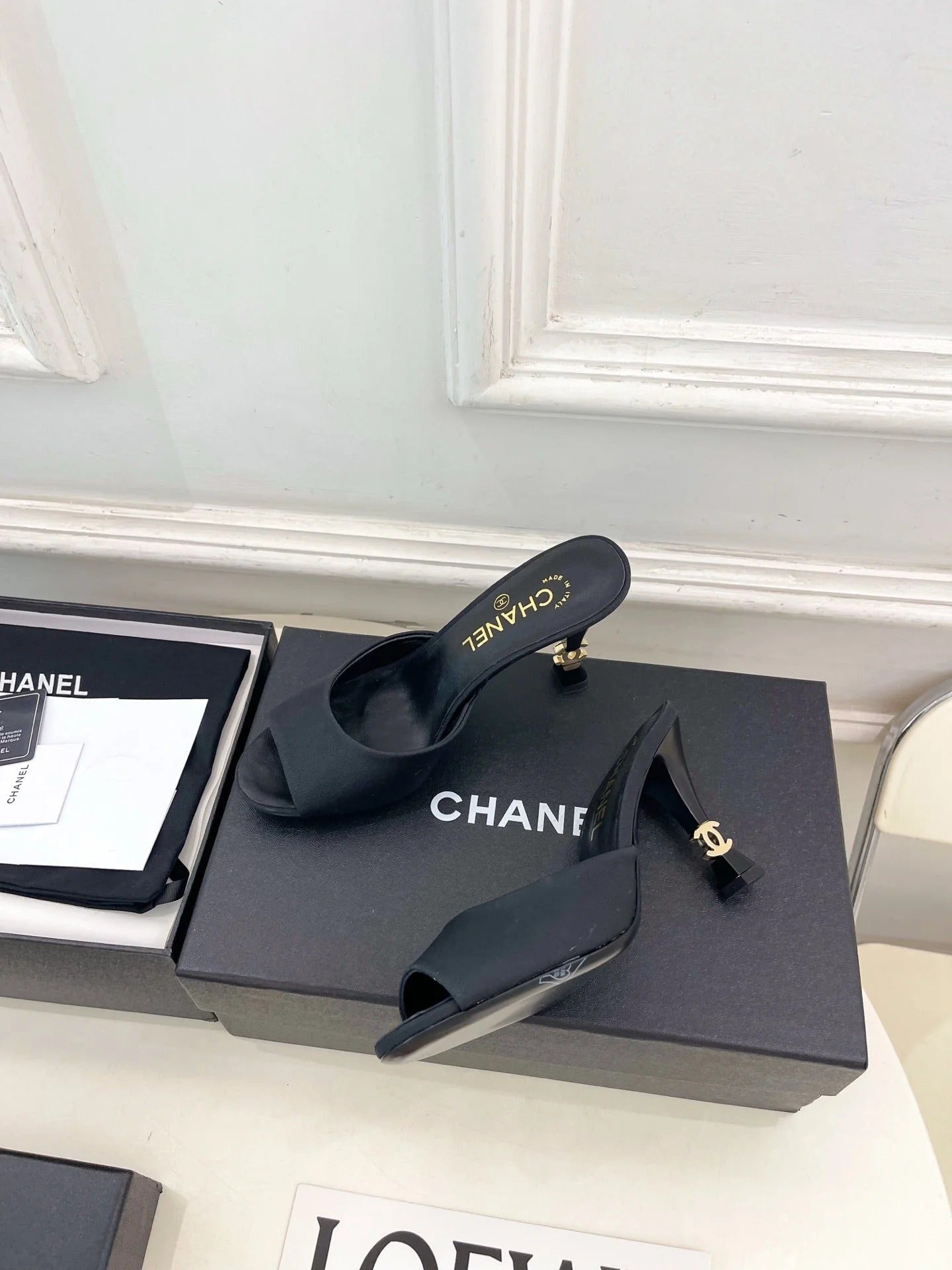 Chanel 2026 Mary Jane High Heels 9cm Lambskin Sheepskin Leather 832335