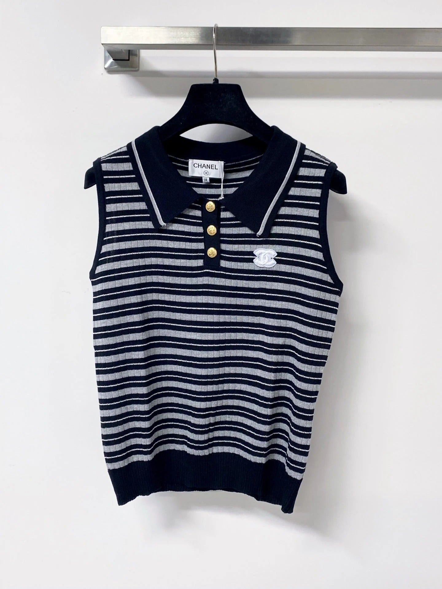 Chanel 2026 Vest Polo Shirt Wool 632169