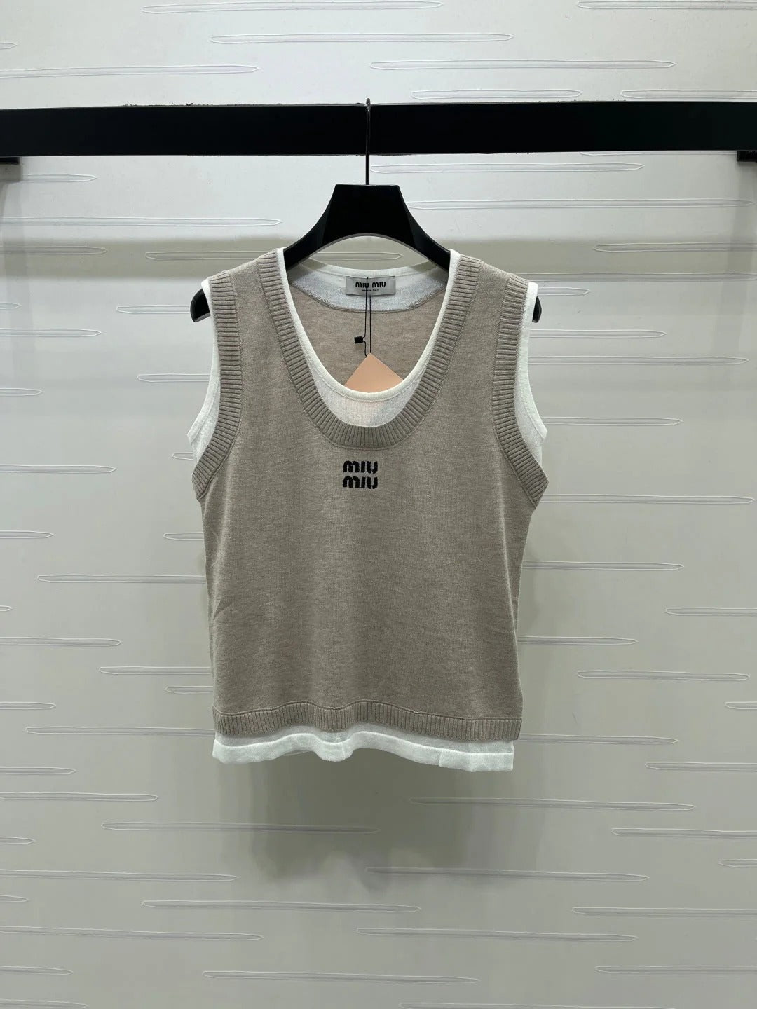 MiuMiu 2026 Vest Shirt Wool 643214
