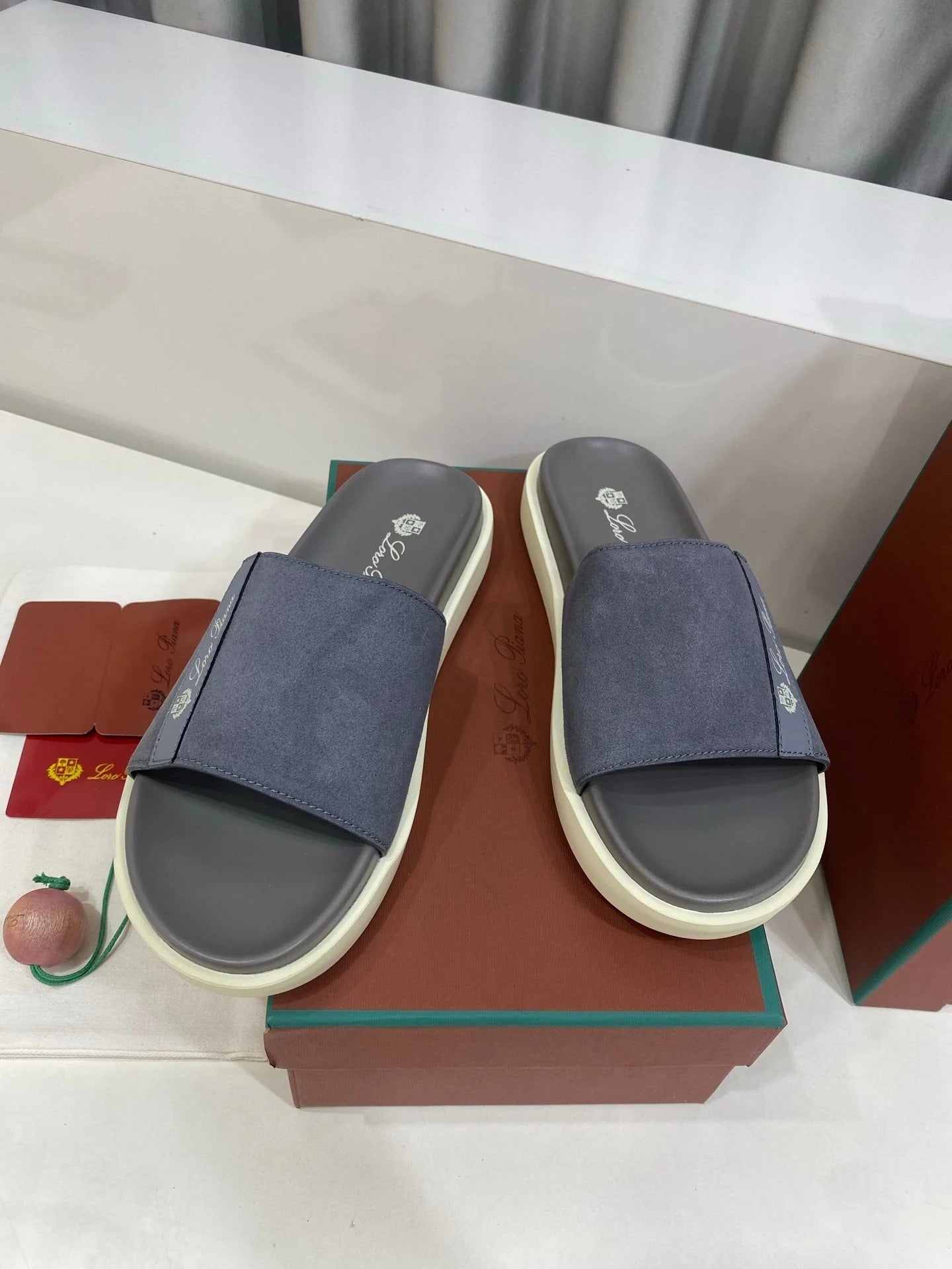 Loro Piana 2026 Slipper Suede Leather 911320
