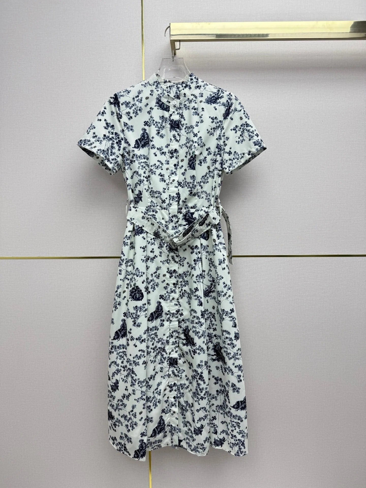 Dior 2026 Floral Dress Polyester 396926