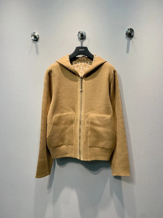 Hermes 2026 Hooded Cardigan Wool 413938