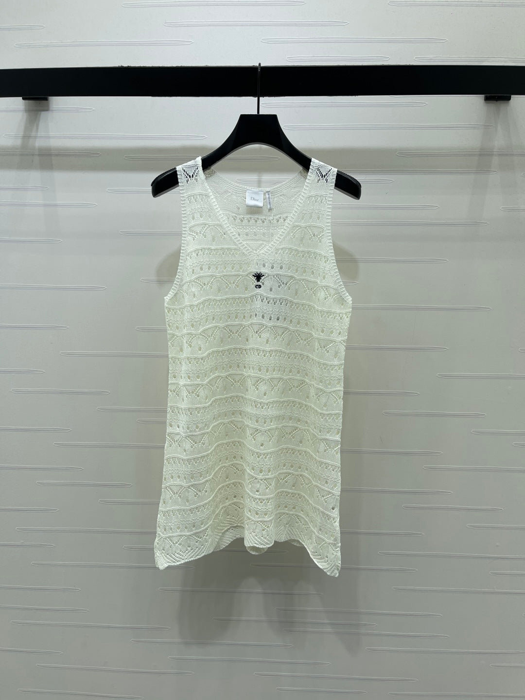 CD Knit Vest Dress Cotton 392669