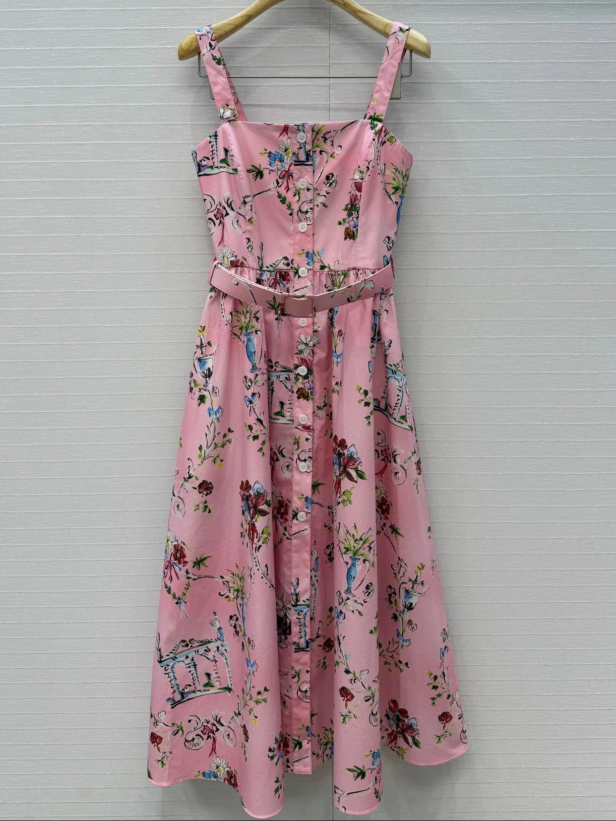 Dior 2026 Print Slip Dress Cotton 401997