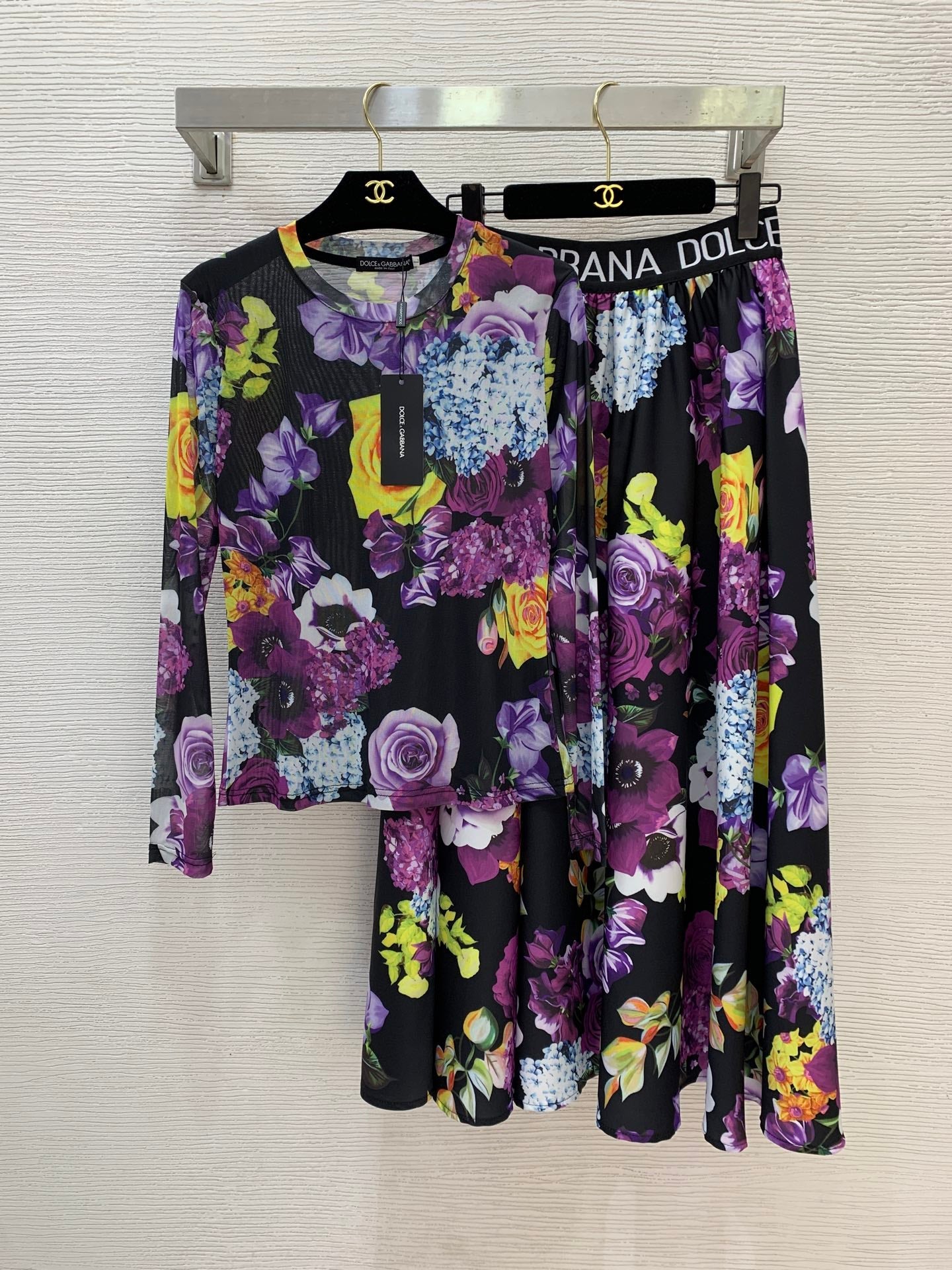 DG 26s Skirt Set Floral Mesh 445291