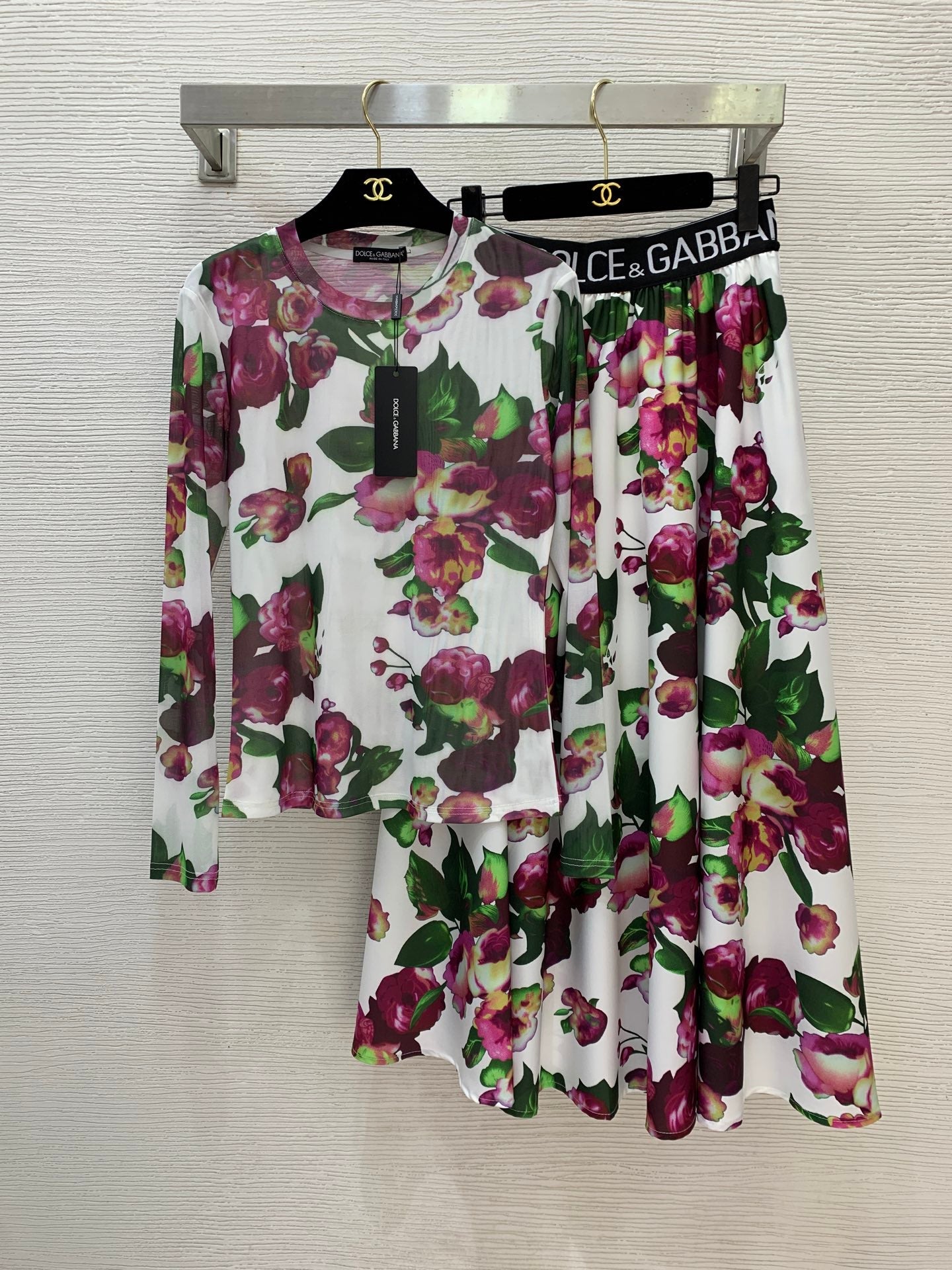 DG 26s Skirt Set Floral Mesh 445291