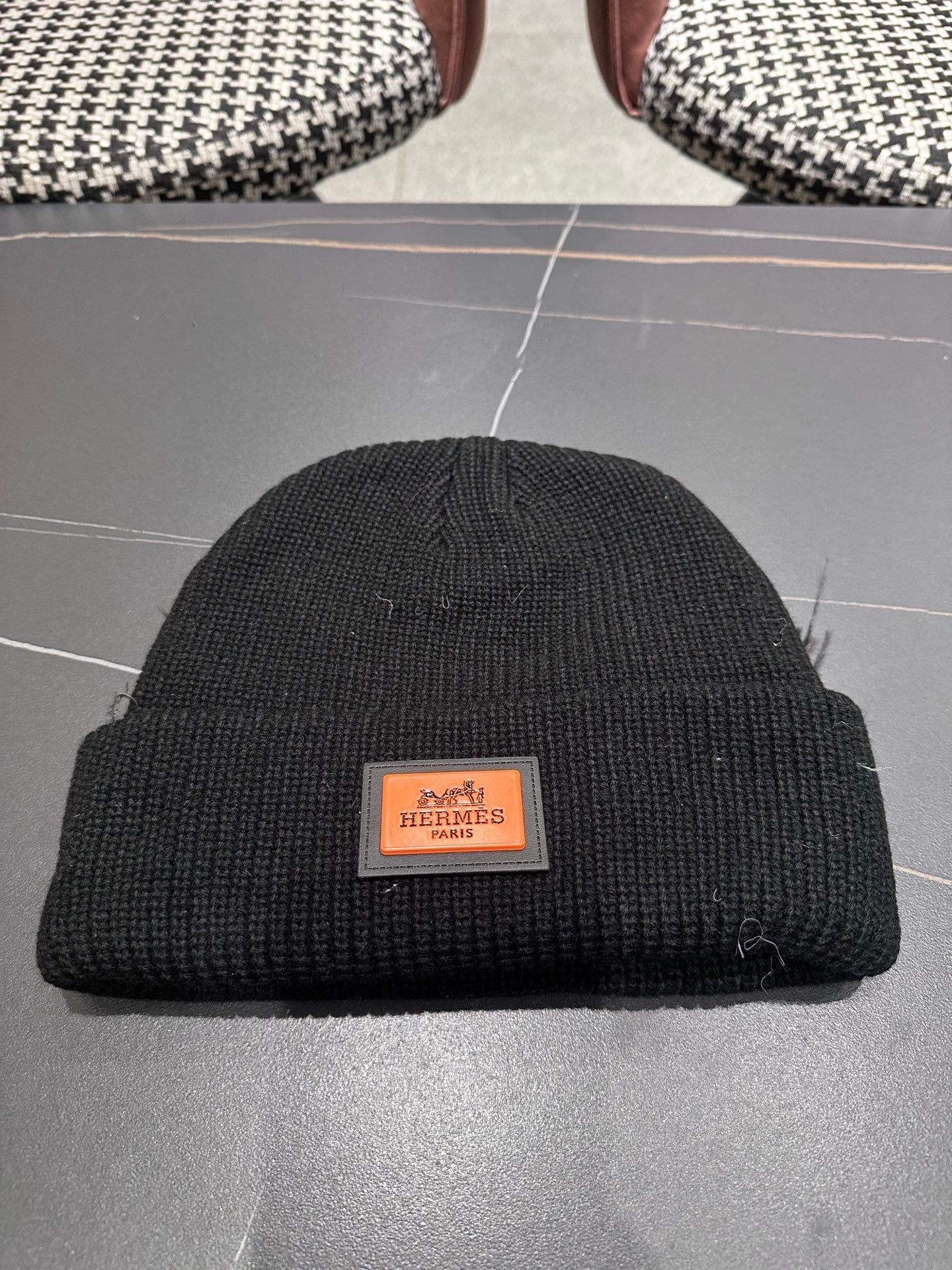 HM 26FW Beanie Hat Soft Stretch Knit 536132