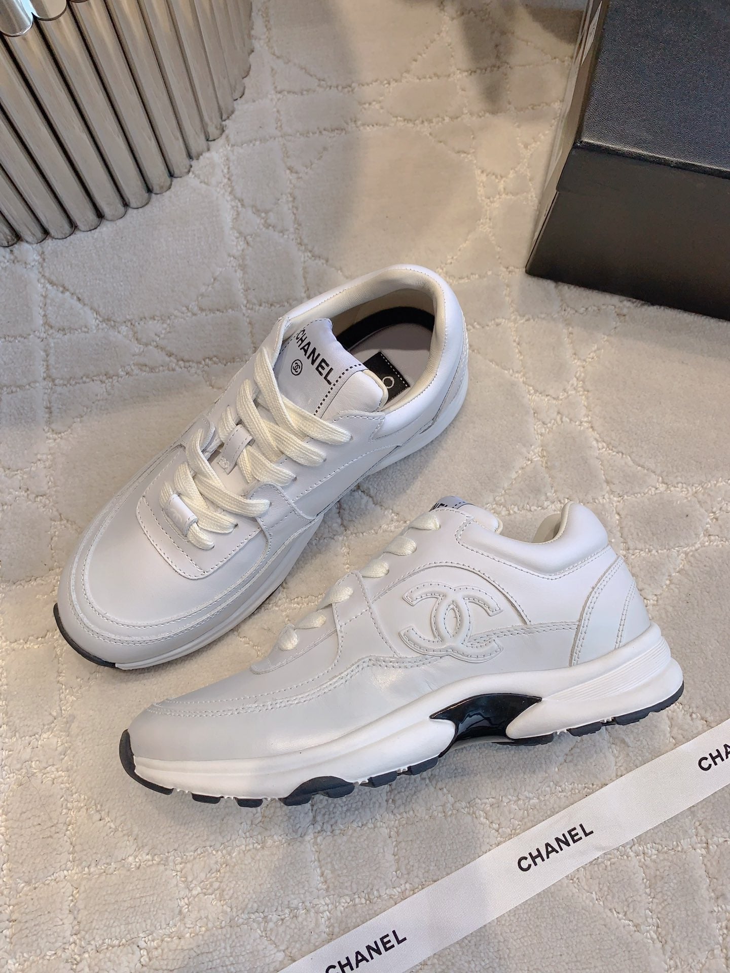 Chanel 2026 Platform Sneakers Leather 183768